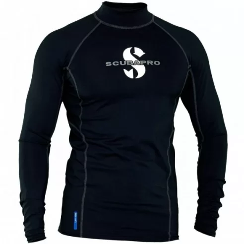 Scubapro's Long sleeve shirt BLACK T FLEX Men UPF80