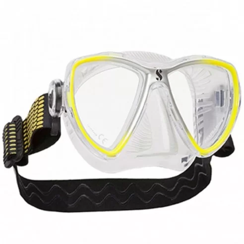 Scubapro's Mask SYNERGY MINI CLEAR Yellow