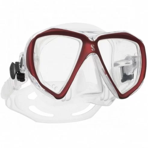 Scubapro's Mask SPECTRA CLEAR Red
