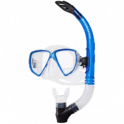 Scubapro's Kit snorkeling CURRENTS ADULT Blue