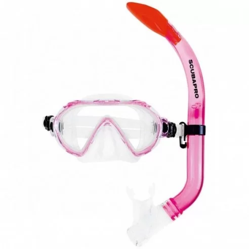 Scubapro's Kit snorkeling SPIDER KID Pink